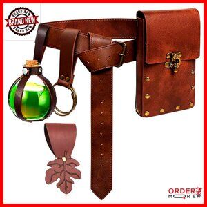 Steampunk Waist Bag Fanny Pack Cellphone Holder Retro Belt Pouch